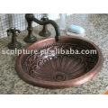 Hotel Decoration Copper Wash basin /sink